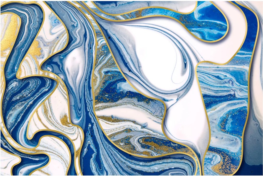 Kép - Márványhullámok (90x60 cm)