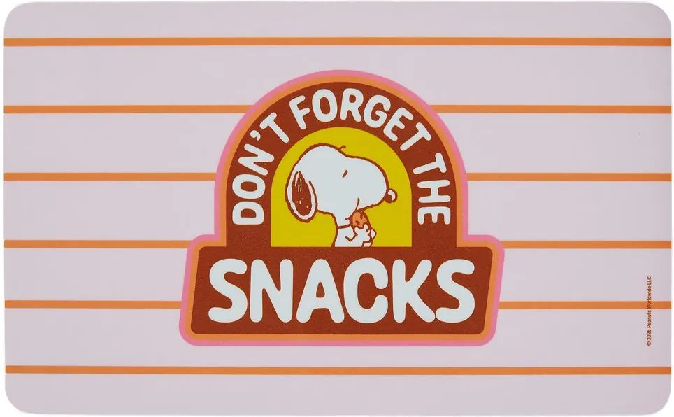 PEANUTS reggeliző deszka, Snacks