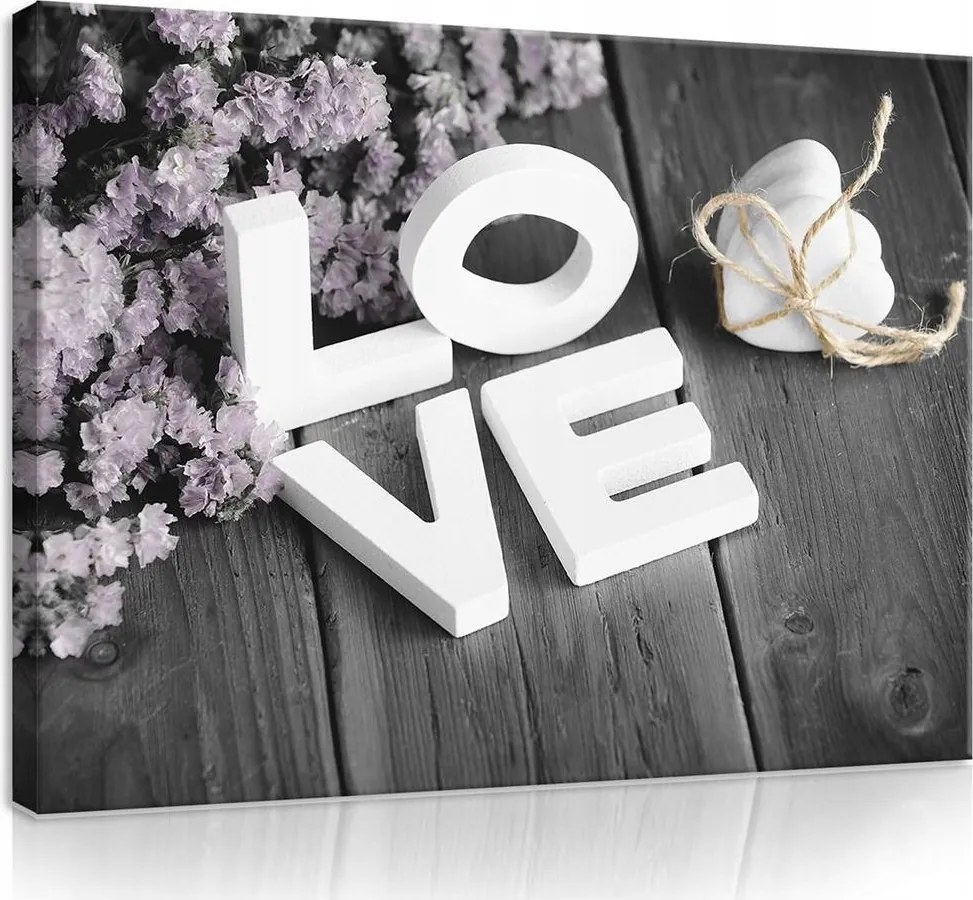 Vászonkép decoupage stílus 100x75