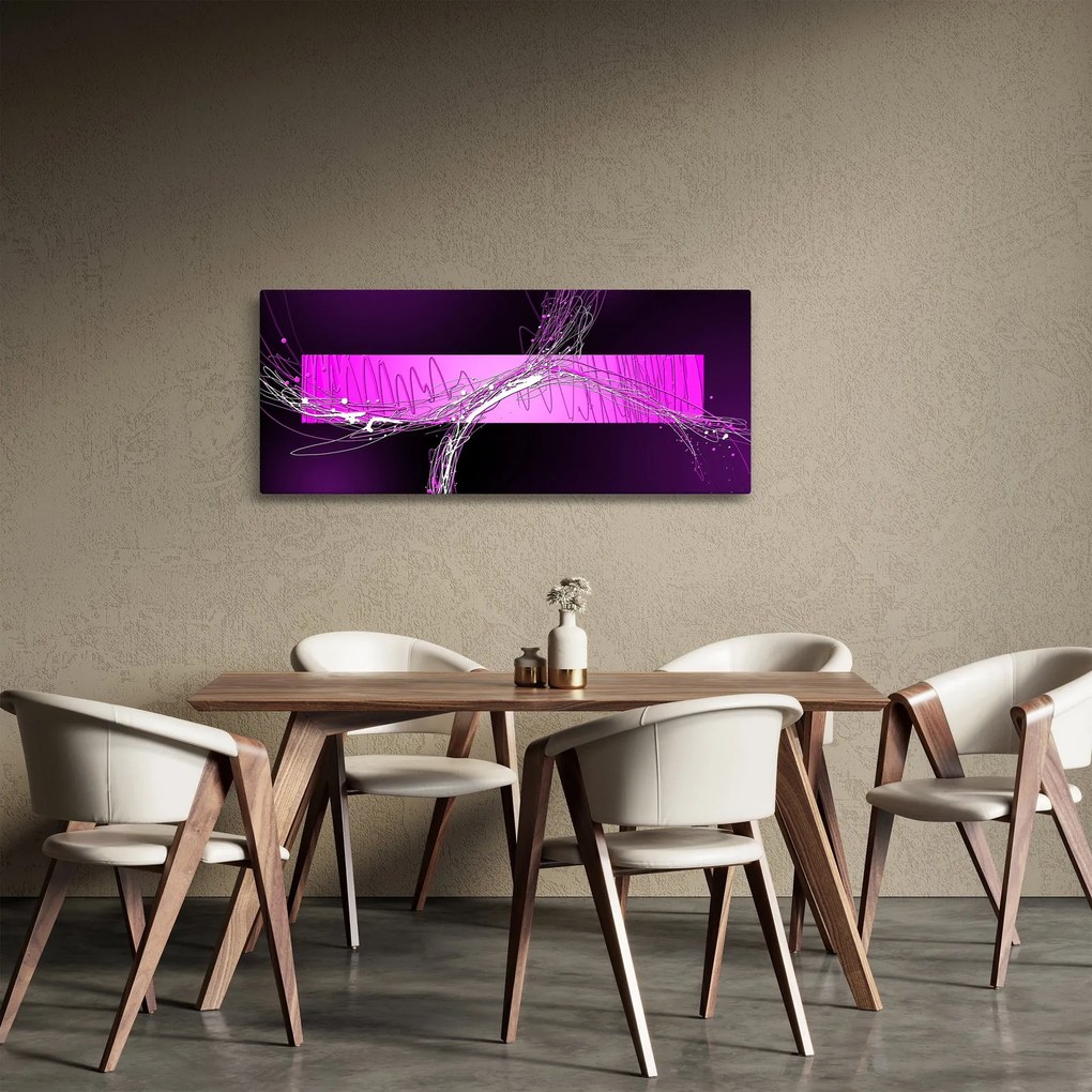 Absztrakt kép (120x50 cm)