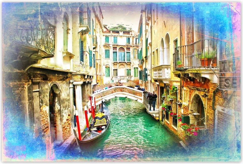 Poszterek 120x80 Szerelmes nyaralás Velence