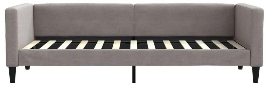 tópszínű kihúzható bársonyheverő fiókokkal 80 x 200 cm