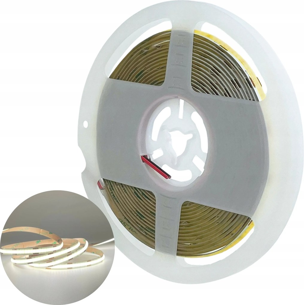 Led szalag Cob 12V 4000K 5W/m