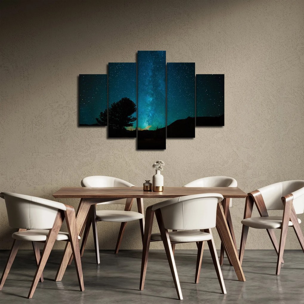 Egy éjszakai égbolt csillagokkal (150x105 cm)