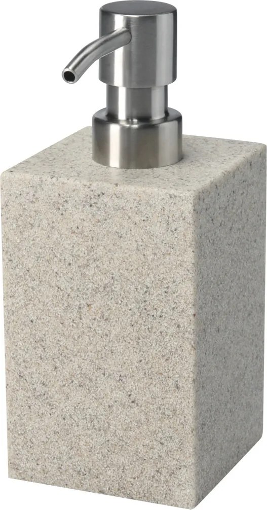 Kézi álló szappanadagoló Bisk 300 ml barna és bézs árnyalatok