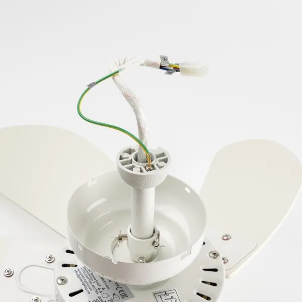 ZEVENTI - Mennyezeti ventilátor FAMARA 1xE14/60W/230V fehér