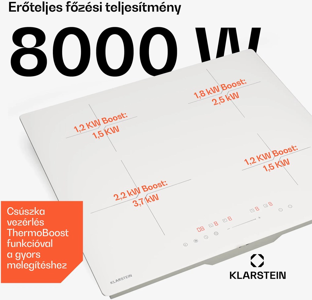 Klarstein PowerGlide Indukciós főzőlap