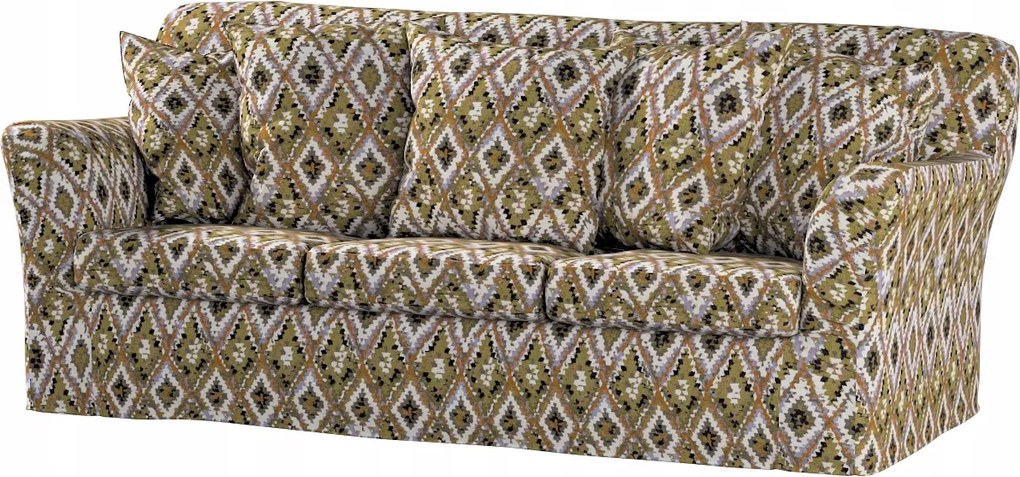 Tomelilla 3 személyes kinyitható kanapé huzat Ikea narancssárga