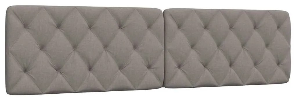 tópszínű szövet fejtámla párna 200 cm