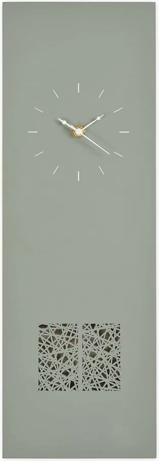 Analóg falióra 49x16 szürke elegáns univerzális