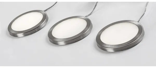 Rabalux 78043 - KÉSZLET 3x LED Dimmelhető szekrényvilágítás SOCAVI 3xLED/1W/230V 4000K