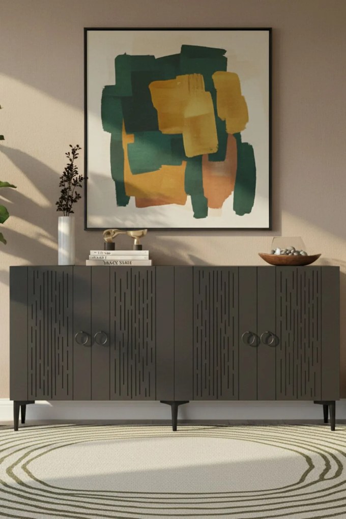Rain komód, antracit, 150 cm