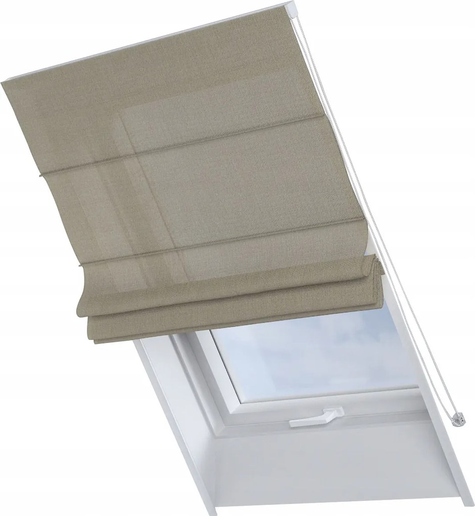 Kész redőny Rimini tetőtéri ablakra 50x60cm bézs