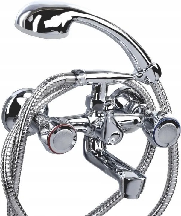 Kádtöltő csaptelep Class fali kétlyukú króm