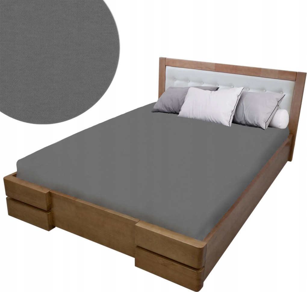 Jersey Gumis Lepedő 160x200 Vastag Prémium