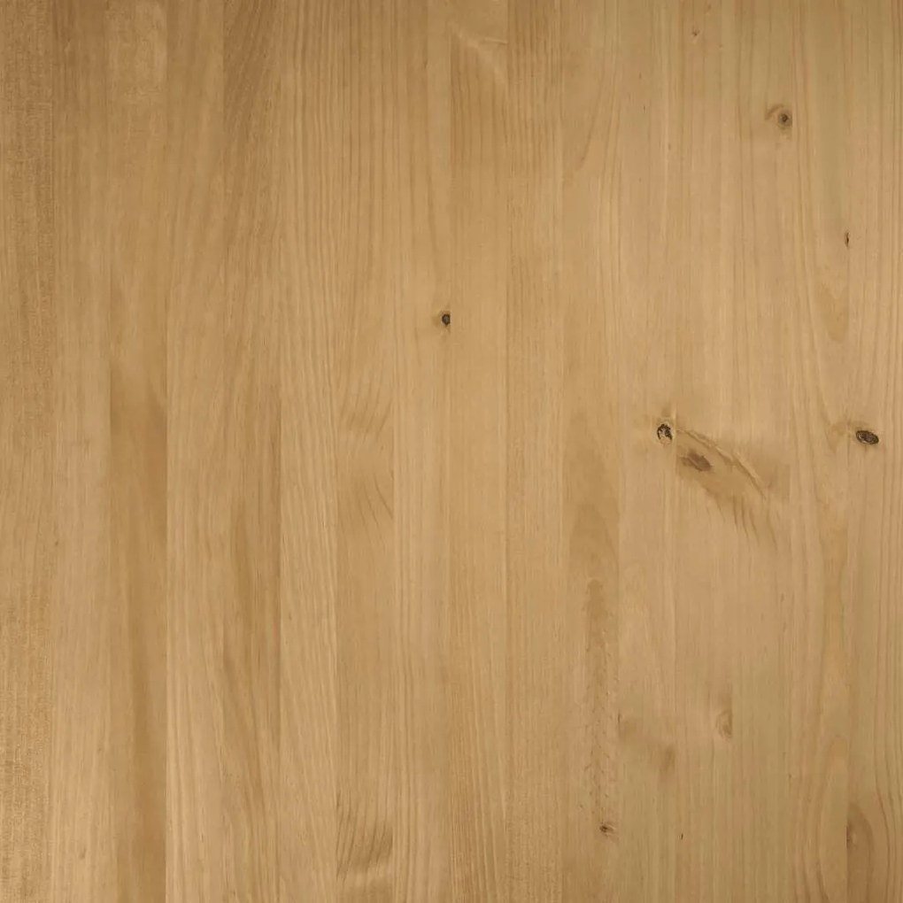Étkezőasztal NOAIN U-alakú lábak 180x90x75 cm tömörfa fenyőfa
