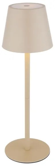 Globo 58488S - LED dimmelhető, érintéses, újratölthető kültéri lámpa VANNIE 3W/5V IP54 1800 mAh