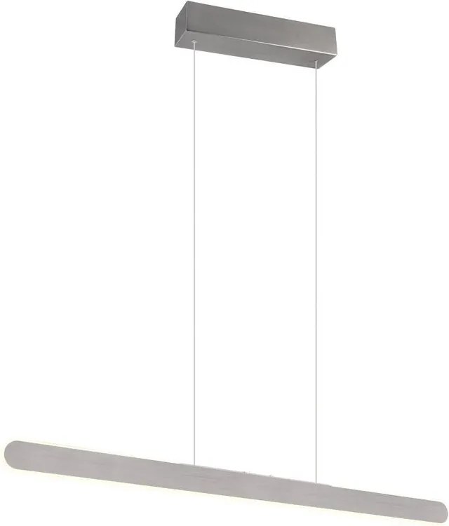 TRIO 343310105 HELIOS Modern Led Függesztett Lámpa Ezüst LED IP20