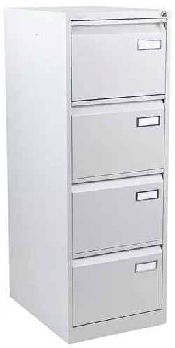 A4 Manutan Expert Kuch egysoros fém iratrendező, 4 fiók, szürke