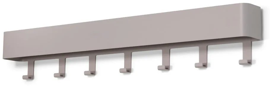 Szürke-bézs fém fali fogas polccal Dax Play – Spinder Design