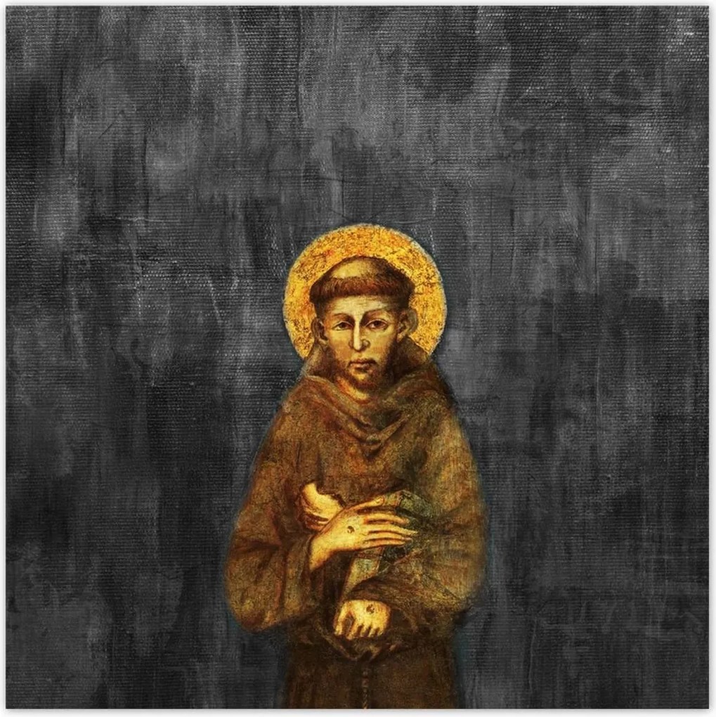 Plakátok 100x100 Az állatok védőszentje