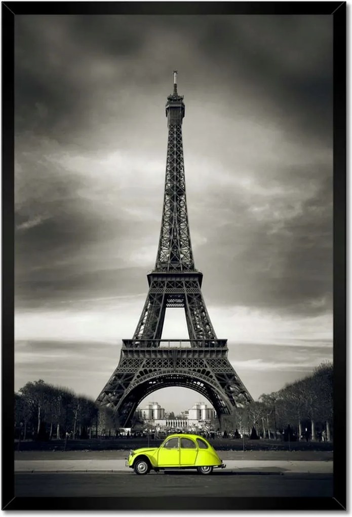 Poszterek keretben 40x60 Eiffel-torony Párizsban