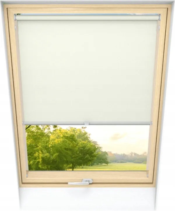 Tetőtéri redőny Basic 100 x 60cm sötétítő, Egyszerű telepítés