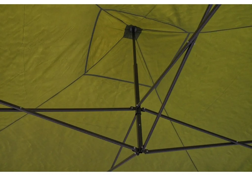 Cattara 13338 Kerti pavilon Waterproof zöld , 3 x 3 m, M