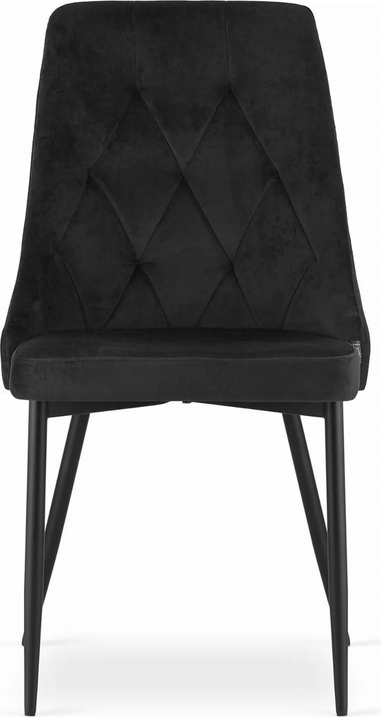 AKCIÓ Fekete bársony étkezőszék IMOLA II. osztály