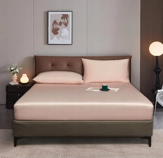 Gumis Lepedő 200X200 Bambusz Rózsaszín 30CM