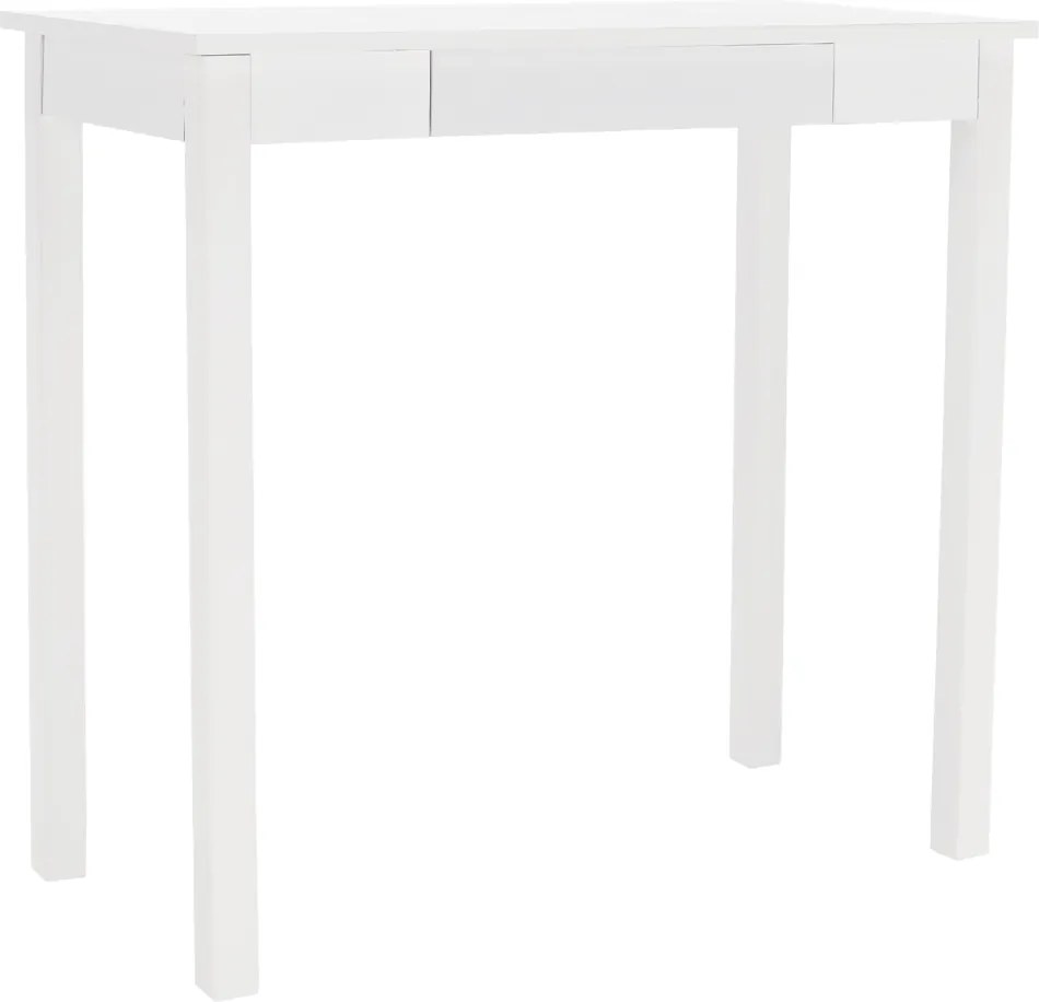 Konzolasztal, fehér, AMYNTAS