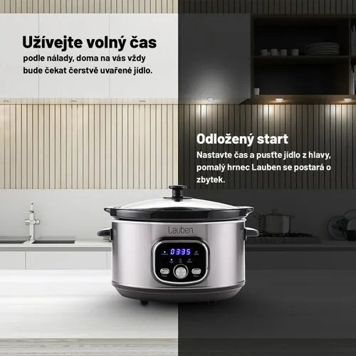 Lauben Slow Cooker 3500SB lassú főzőedény