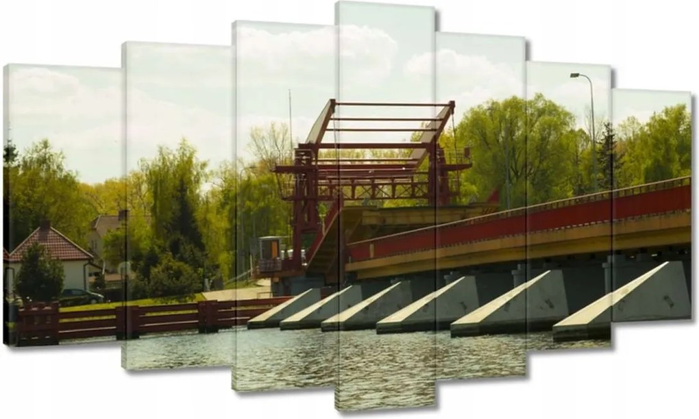 Vászonkép 140x80 Felvonóhíd Bicskén