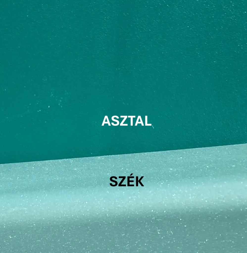 Santorini 2 személyes kerti bútor szett, zöld asztallal, 2 db Flen zöld székkel N