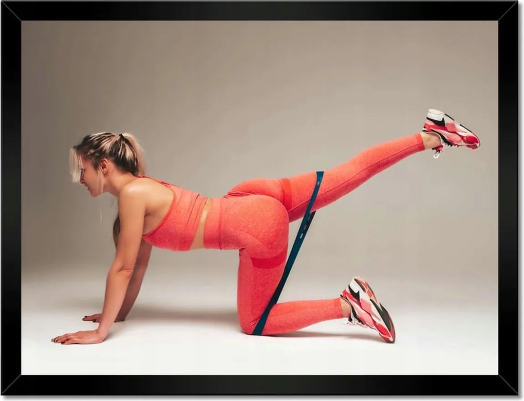 Poszterek keretben 40x30 Gyakorló feladatok gumikkal