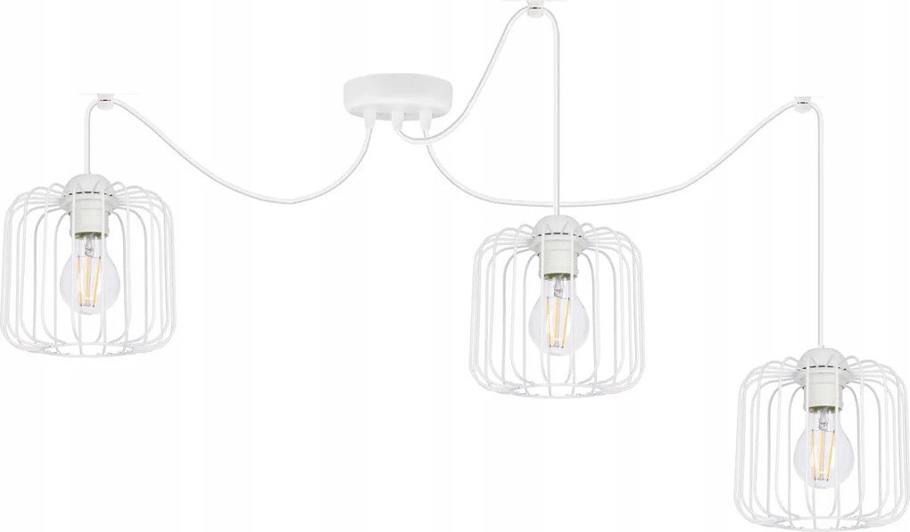 Mennyezeti Függőlámpa Drót Pók Az Asztal Felett Led