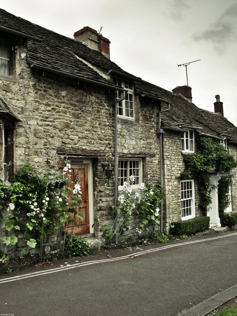 Poszter 30x40cm Régi kőház, Assaf Frank