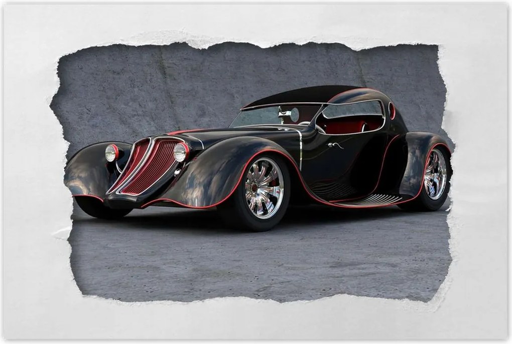 Poszterek 120x80 Hot Rod Autó
