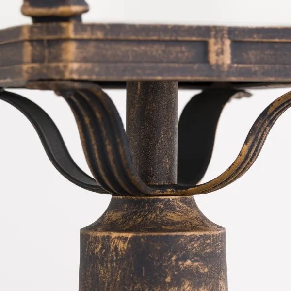 Orion - AIKO kültéri lámpa 1xE27/60W/230V 115 cm IP23 bronz/patina