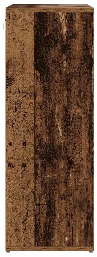 Cipősszekrény polcokkal Régi fa 77.5 x 30 x 83.5 cm Faanyag