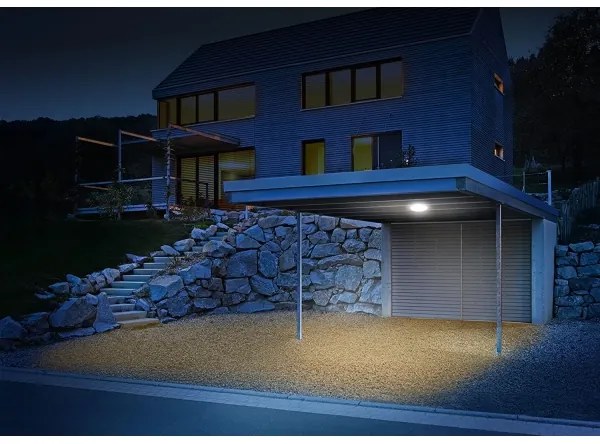 Steinel 035440 - LED Kültéri lámpa érzékelővel QUATTRO LED/10W/230V IP54