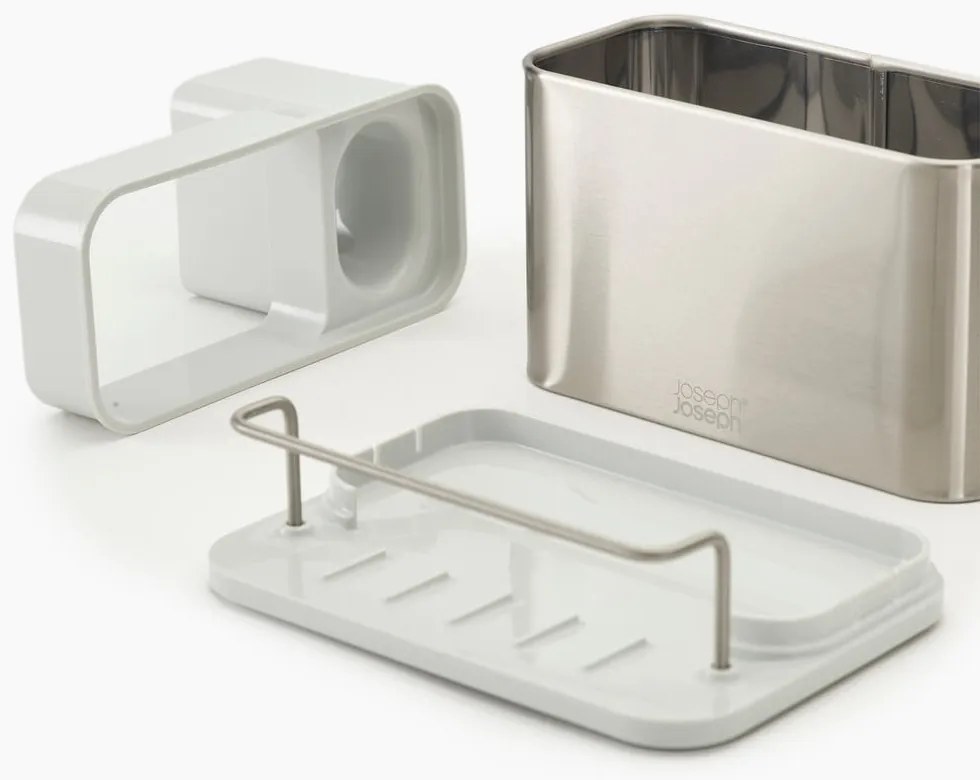 Ezüstszínű fém mosogatóeszköz tartó Surface – Joseph Joseph