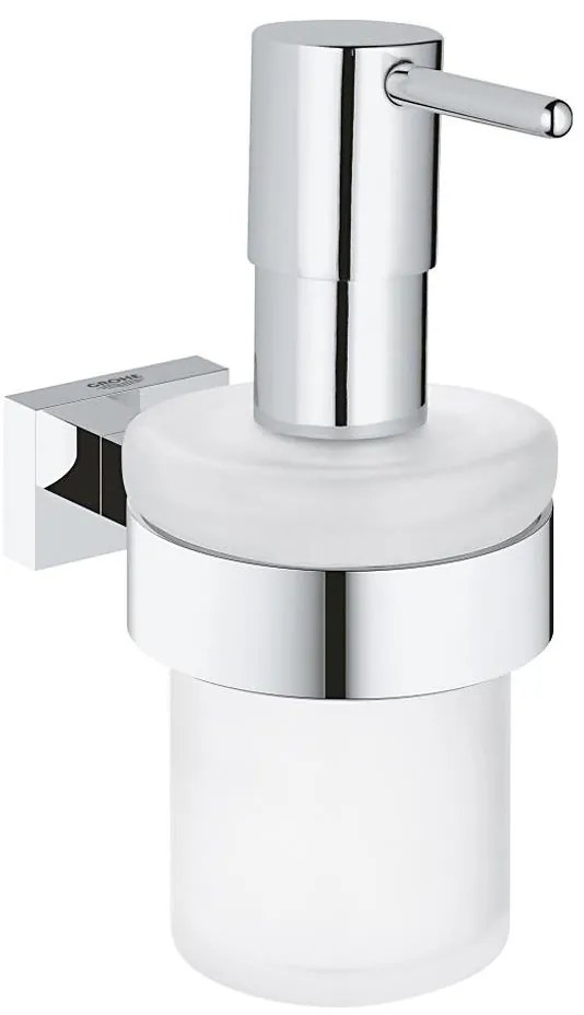 GROHE 40756001 - ESSENTIALS CUBE folyékony szappanadagoló, 160 ml, fényes króm
