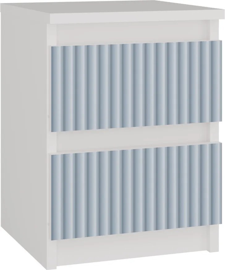 MIX M2 ARTEO éjjeliszekrény, 30x40x30 cm, fehér-kék