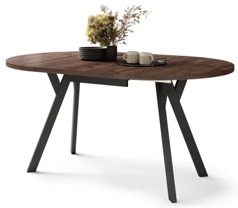 Étkezőasztal ARTUR tölgy/fekete