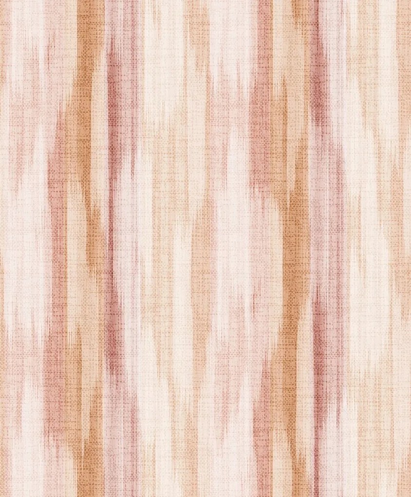 Tapéta Hatás Dörzsölt Függőleges Csíkok Árnyalatok Piros Rózsaszín Tapéta