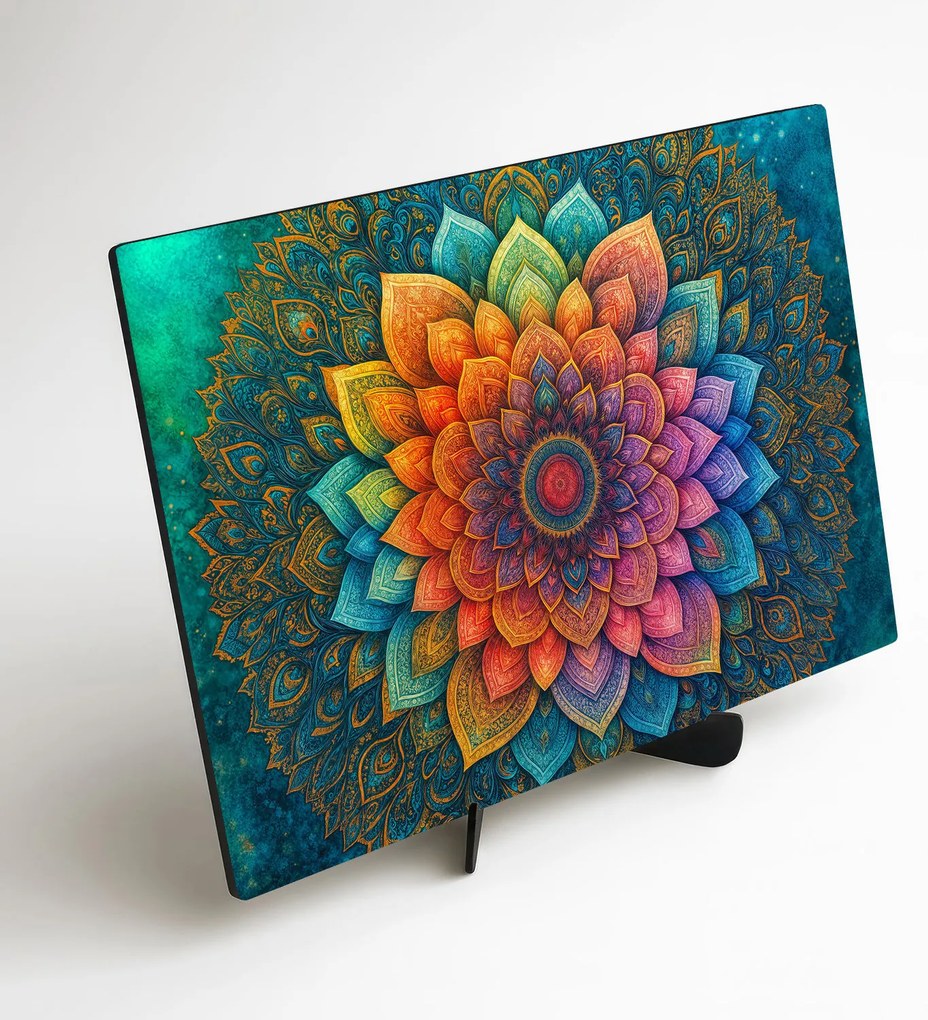 DUBLEZ | Fénylő mandala a falra - Kép