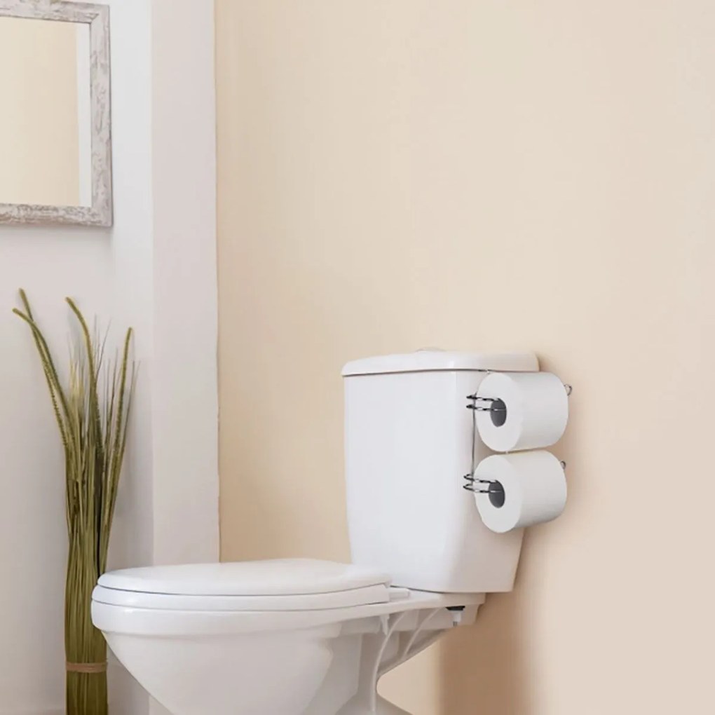 Falra szerelhető wc papír tartó 322752