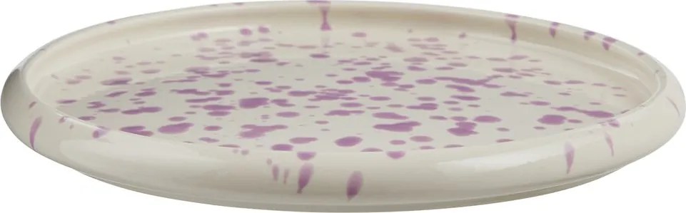 BOOGY SPLASH reggeliző tányér Ø 21 cm , lila