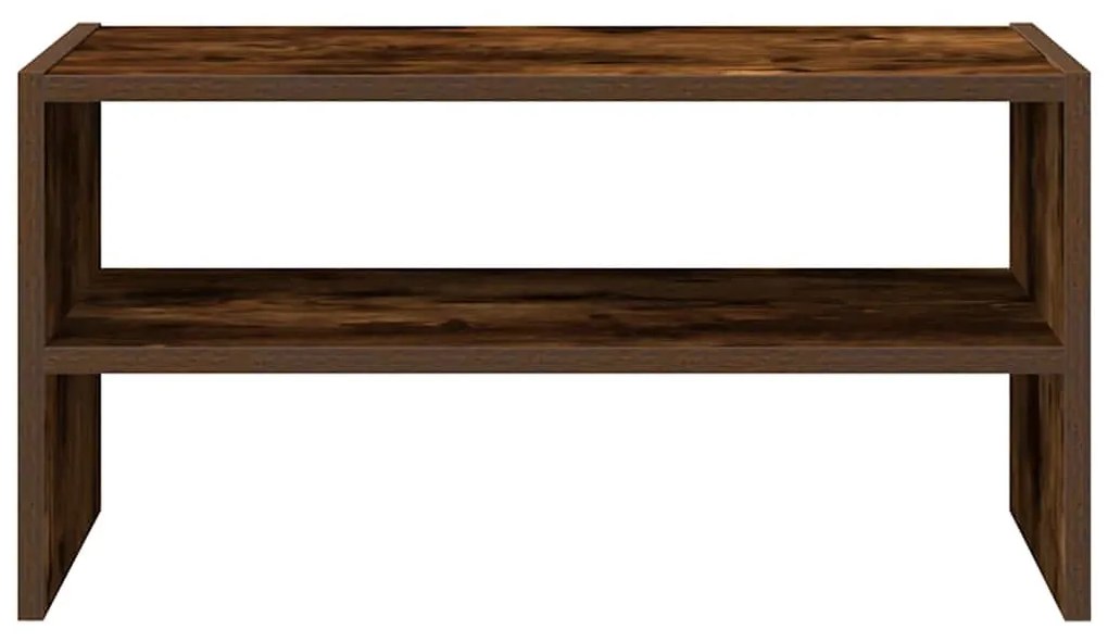 füstös tölgy cipőtartó állvány halmozható 60 x 30 x 30,5 cm